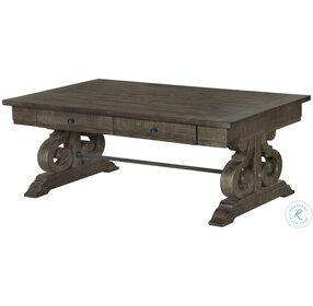 Bellamy Deep Weathered Pine Occasional Table Set