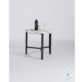 Rowen Chantilly White End Table