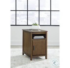 Devonsted Brown Cherry Chairside End Table