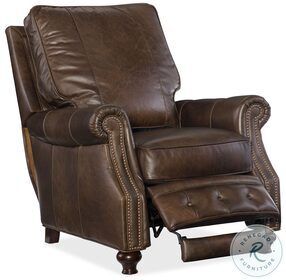 Winslow Old Saddle Cocoa Leather Recliner