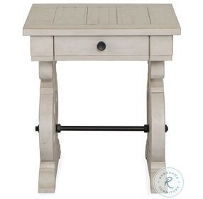 Bronwyn Alabaster Rectangle End Table