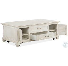 Newport Alabaster Lift Top Cocktail Table