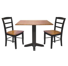 Dining Essentials Black Cherry Madrid Side Chair Set of 2