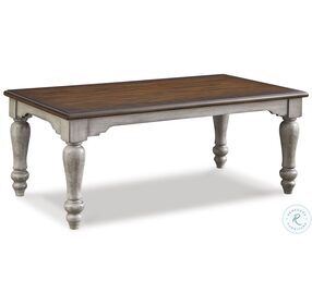 Lodenbay Antique Gray And Walnut Brown Occasional Table Set