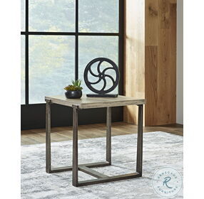 Dalenville Gray 22" End Table