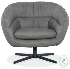 Mina Dark Gray Swivel Chair