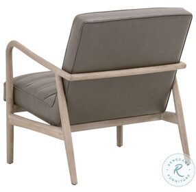 Stitch And Hand Ore Gray Synthetic Tahoe Club Chair