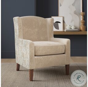 Thompson Beige Upholstered Accent Chair