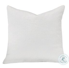 P-D-PG130-WHT White Toss Pillow