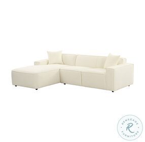 Olafur Cream Linen LAF Sectional