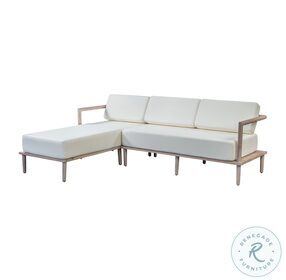 Emerson Cream Outdoor LAF Sectional