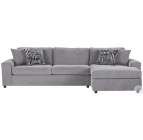 Tristan  Shadow Gray 2 Piece Chaise Sectional