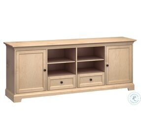 Home Storage Solutions Beige 2 Drawer And 6 Shelf 83" TV Console
