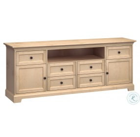 Home Storage Solutions Beige 6 Drawer And 3 Shelf 83" Large TV Console