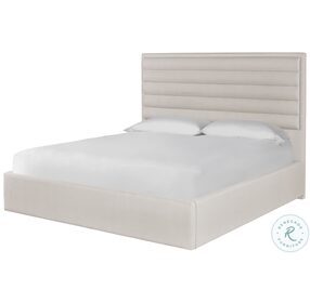 Tranquility Melborne Ivory Upholstered Panel Bedroom Set