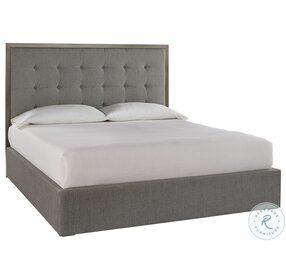 Modern Siltstone Mellow Granite Upholstered Panel Bedroom Set