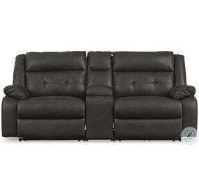 Mackie Pike Storm 3 Piece Power Reclining Console Loveseat