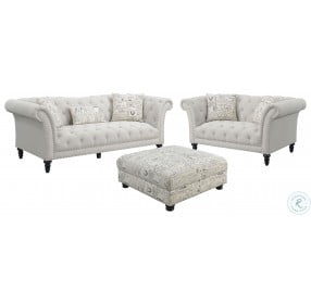 Hardy Almost White Loveseat