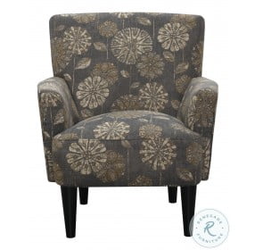Gilmore Cascade Pewter Accent Chair