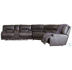 McCaskill Gray Reclining LAF Sectional