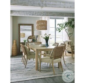 Surfrider Light Natural 100" Rectangular Extendable Dining Table