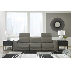 Correze Gray Power Reclining Living Room Set