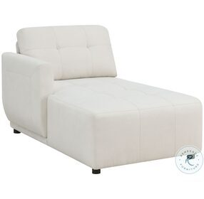 Gianni Natural Modular LAF Chaise Sectional