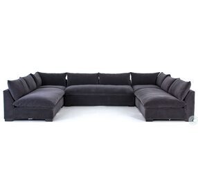 Grant Henry Charcoal 5 Piece Sectional