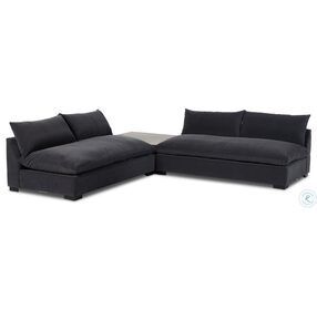 Grant Henry Charcoal 2 Piece Sectional with Coffee Table
