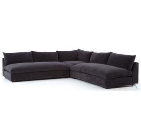 Grant Henry Charcoal 3 Piece Sectional