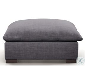 Westwood Bennett Espresso And Charcoal Ottoman