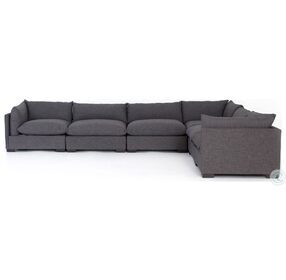 Westwood Bennett Charcoal 6 Piece Sectional