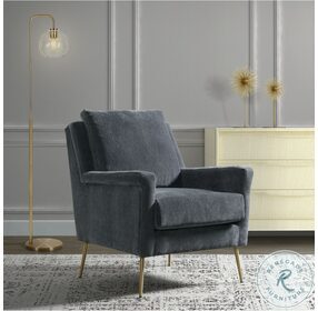 Lincoln Coal Accent Chair