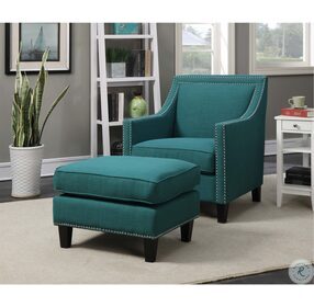 Emery Teal Accent Chair