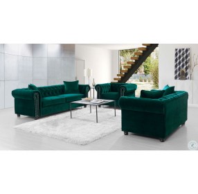 Gramercy Emerald Sofa