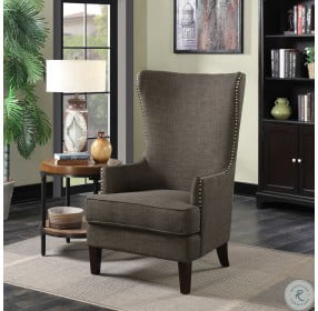 Kegan Heirloom Charcoal Accent Chair