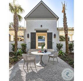 Coastal Living Saybrook Canvas Granite Outdoor Dining Chair