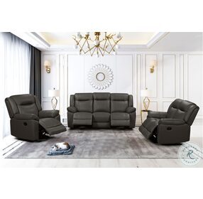 Taggart Gray Dual Reclining Sofa