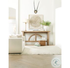 Commerce And Market Light Natural Wood Console