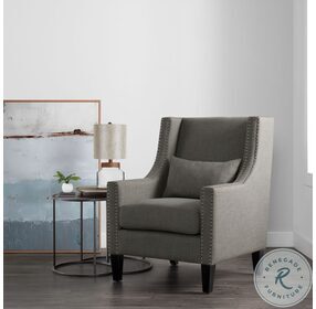 Ryan Charcoal Accent Chair