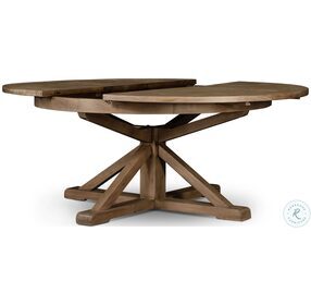 Cintra Rustic Sundried Ash Extendable Dining Table