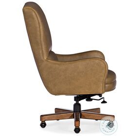 Dayton Medium Wood Executive Swivel Tilt Chair