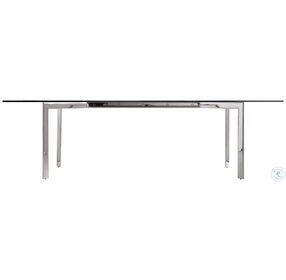 Cristobal Polished Stainless Steel Dining Table