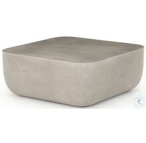 Ivan Grey Concrete Square Occasional Table Set