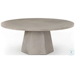 Bowman Grey Concrete Outdoor Occasional Table Set