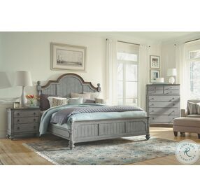 Plymouth Distressed Gray Wash Drawer Chest