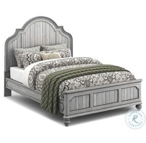 Plymouth Distressed Gray Wash Panel Bedroom Set