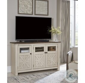 Bolanburg Antique White And Weathered Gray 60" TV Stand