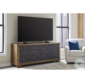Rosswain Warm Brown Extra Large TV Stand