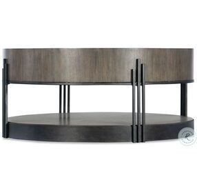 Commerce And Market Dark Brown Skyline Occasional Table Set